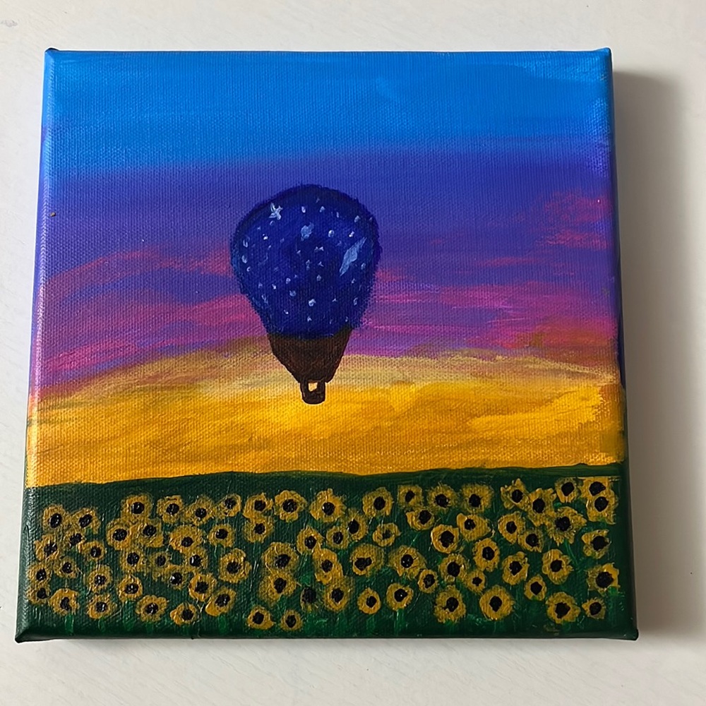 Original painting, this work was done my the seller. Size is 8 x 8.